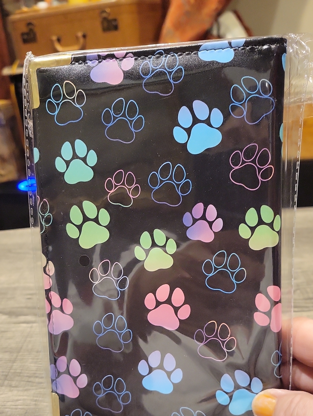 5 For 25.00/Waitress Bill/ Receipt/tip Folder/Dog Lover.Vinyl/ NEW/travel
